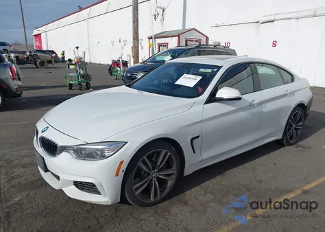 2015 BMW 435I Gran Coupe xDrive z USA, uszkodzony, nr VIN WBA4B3C55FD669688